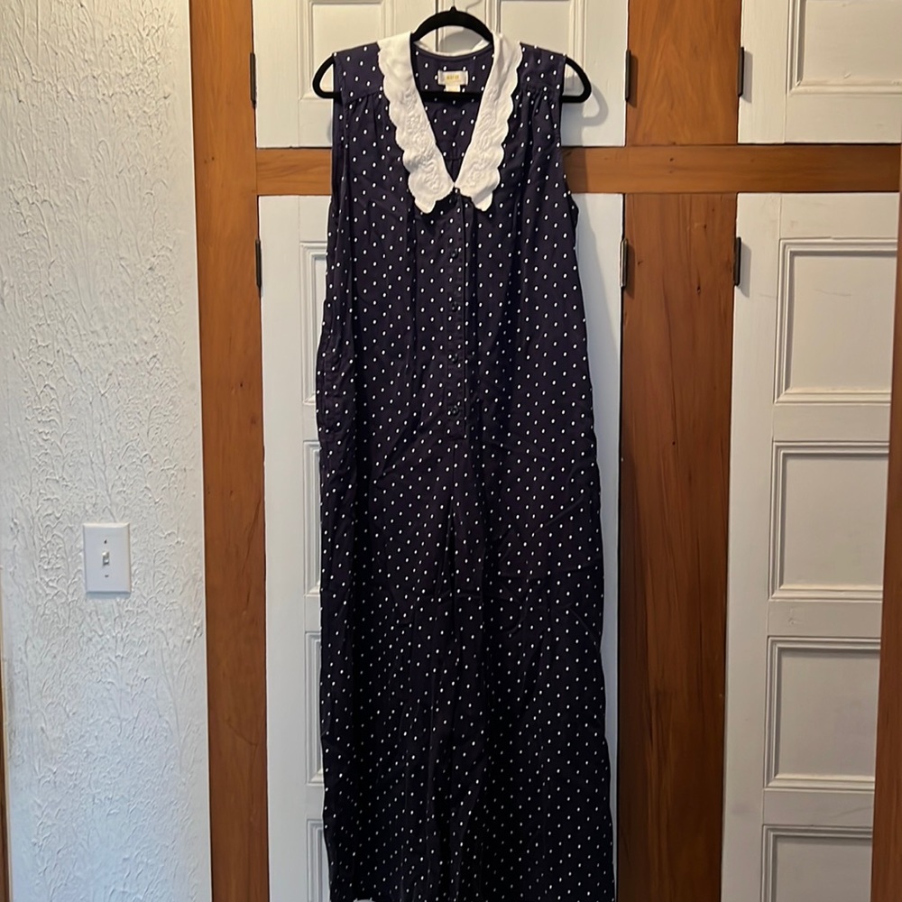 Cute Button up with Collar Jumpsuit